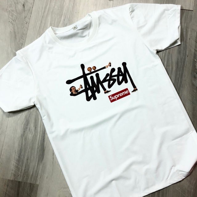 ÁO THUN UNISEX SUPREME STUSSY CHẤT NGẦU