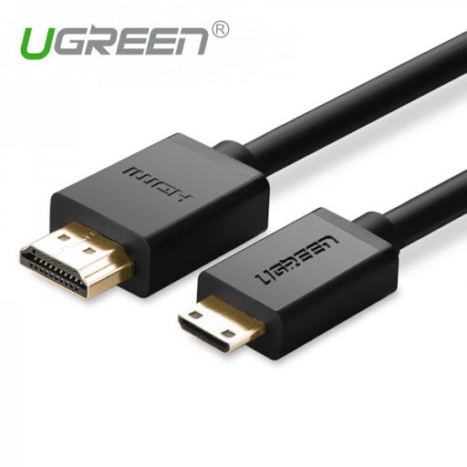 [Mã ELHACE giảm 4% đơn 300K] Cáp Mini HDMI to HDMI Chính hãng Ugreen HD108 10195 11167 (độ phân giải 4K@60Hz)