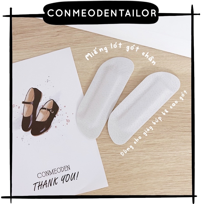 Miếng Lót Giày Giảm Đau Gót Chân CONMEODENTAILOR