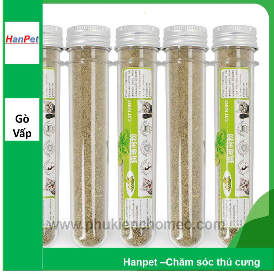 Hanpet.GV- 1192- Cỏ bạc hà thành phẩm (- 4711544) bạc hà mèo dạng tuyp