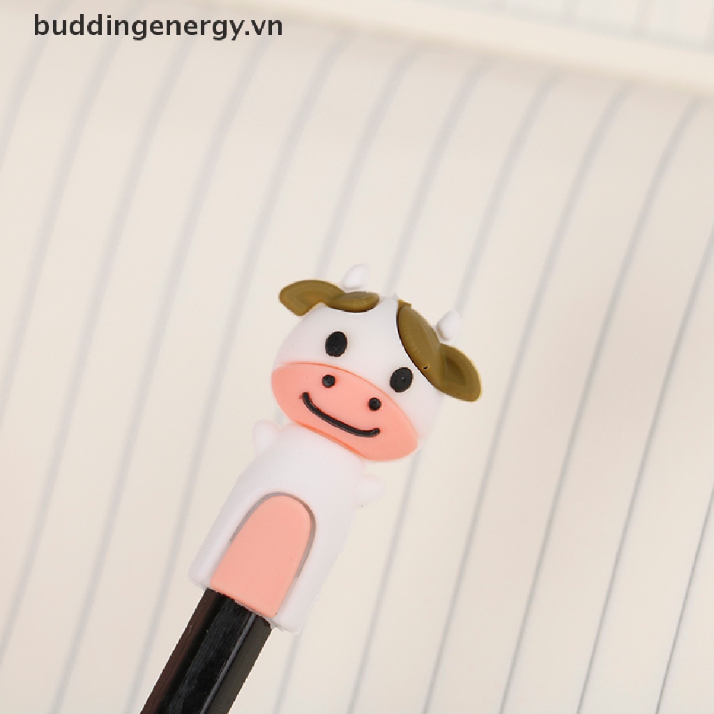 1 Set 3 Nắp Đậy Bút Chì / Mỹ Phẩm Nối Dài Bằng Silicone