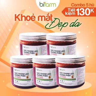 Combo 5 hũ gấc chanh leo đường phèn cô đặc