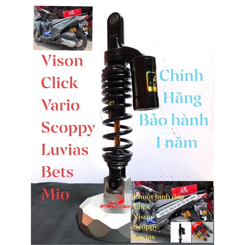 Phuộc RCB mẫu mb2 giảm sóc sau xe tay ga click vario vision luvias chính hãng  RACING BOY_ dochoixemaynhapkhau