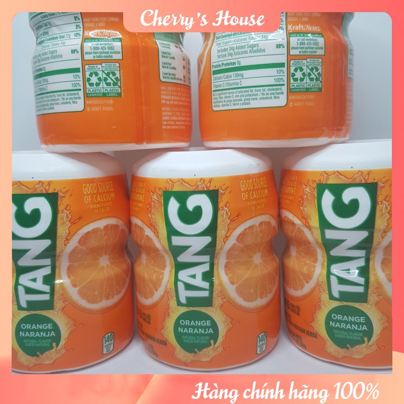 Bột pha nước cam TANG 566g xuất xứ Mỹ
