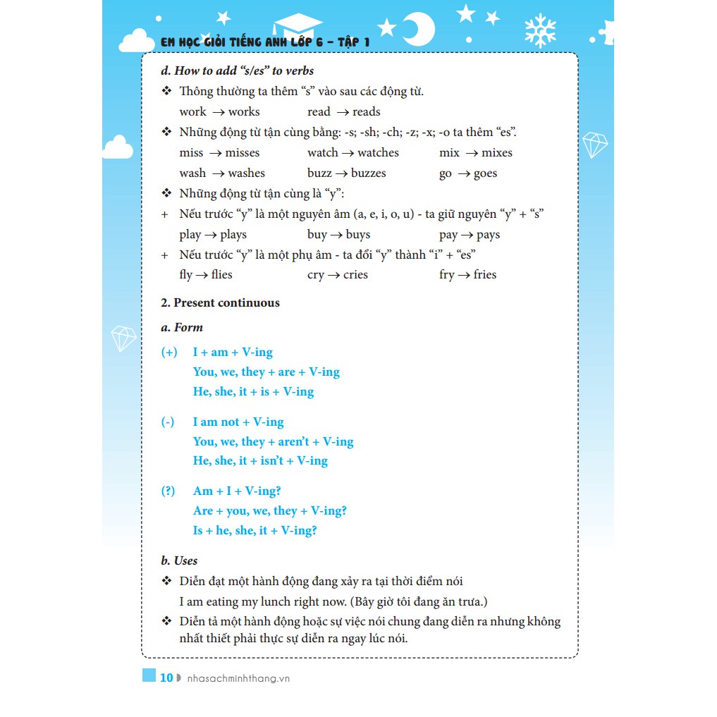 Sách - Em học giỏi tiếng Anh lớp 6-tập 1 Tặng Bookmark