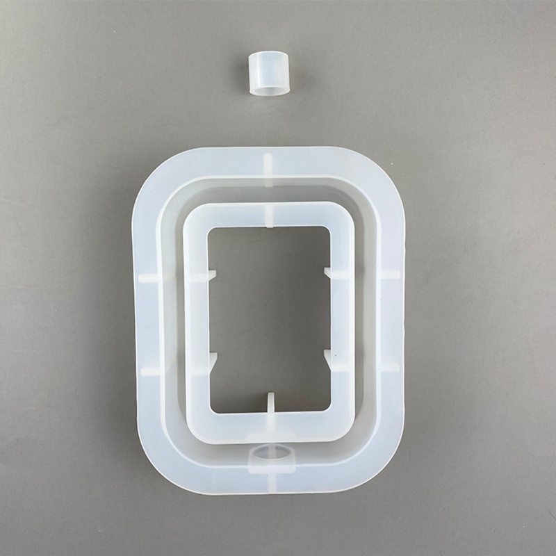 Khuôn Silicone Làm Chậu Hoa Epoxy Resin DIY