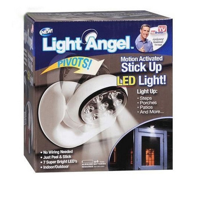 Đèn led Light Angel cảm ứng thông minh treo tường xoay 360 độ