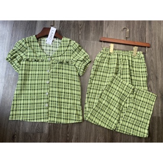 đồ bộ mặc nhà chất liệu lụa hàn