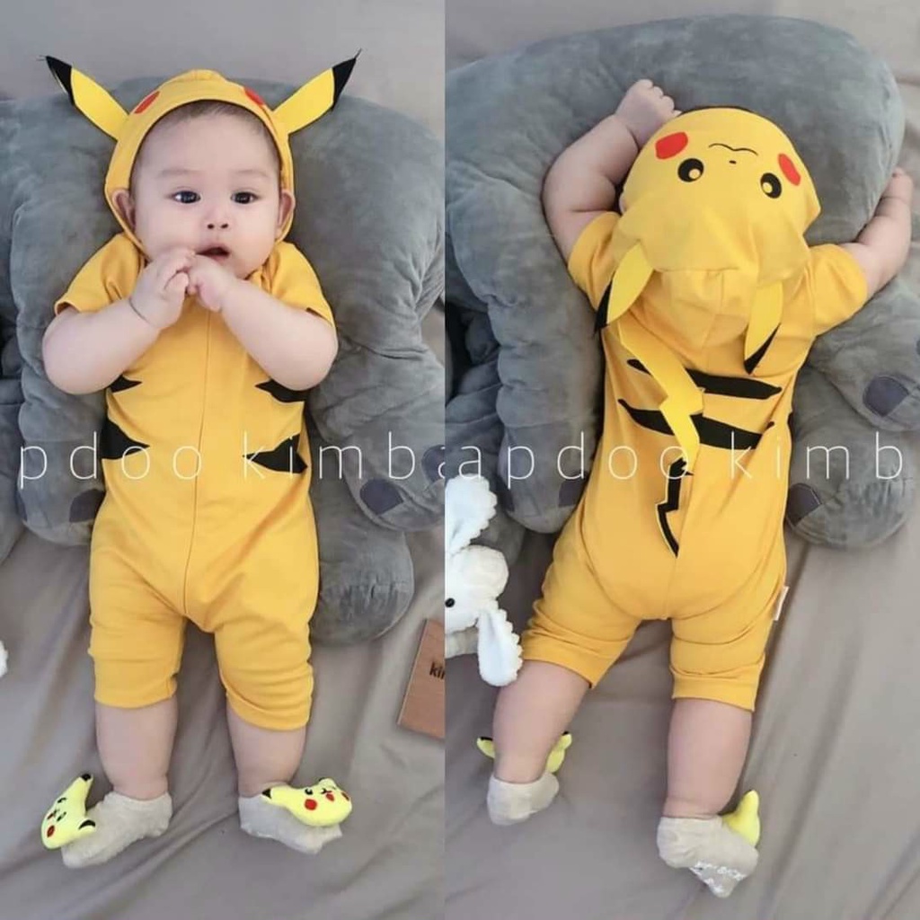 BODY thú cho bé - PIKACHU CỘC 4-15KG