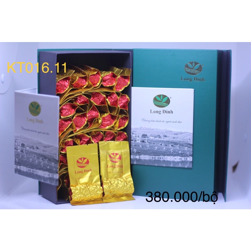 Trà Long Đỉnh - Bộ Trà OLong lễ xanh