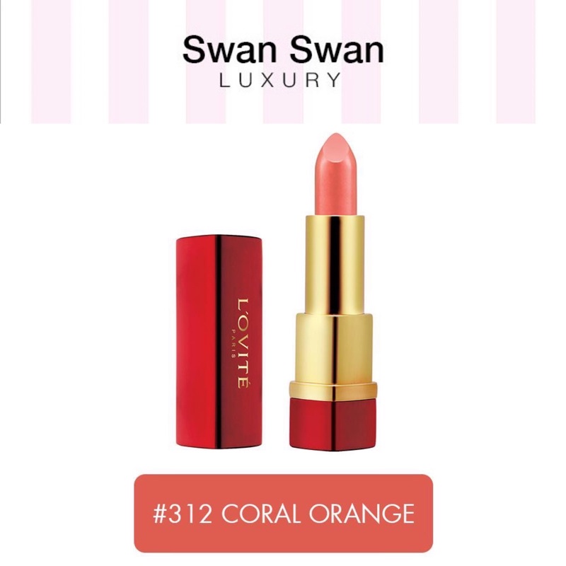 Son Lì Dưỡng Môi Lip Lovite Căng Mượt Cam