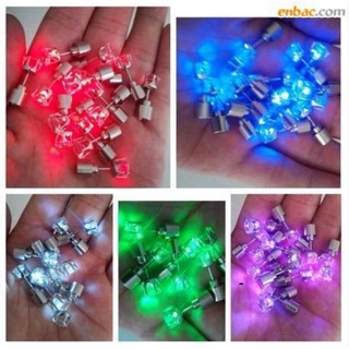 Khuyên tai đính đá có LED phát sáng độc đáo bông tai phát sáng khuyên tai đèn led
