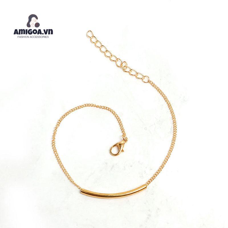 ✨✨Lắc Chân Hợp Kim Hình Chữ U Phong Cách Retro Thời Trang