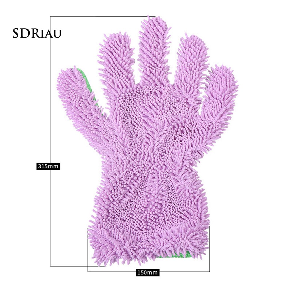 Găng tay lau chùi xe hơi mềm mại thấm hút nước chất lượng cao