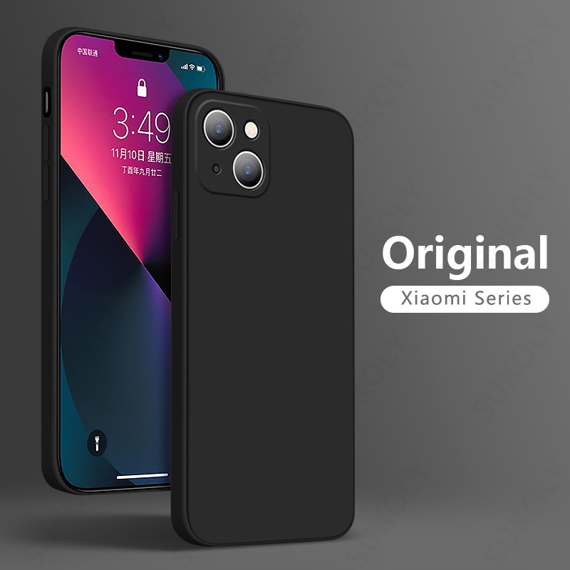 Ốp Điện Thoại Silicone Mềm Bảo Vệ Camera Cho Xiaomi Mi Redmi Note 8 9 9S 10S 10 Pro 9A 9C 9T