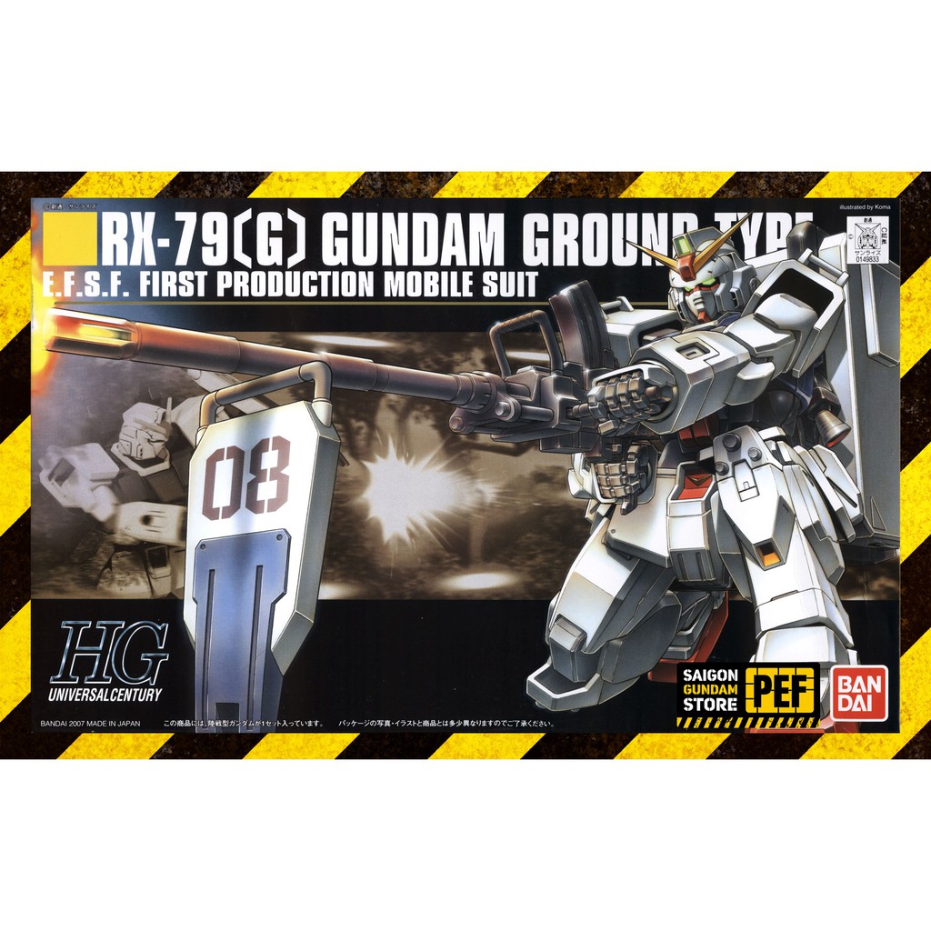MÔ HÌNH GUNDAM BANDAI HG RX-79G GROUND TYPE