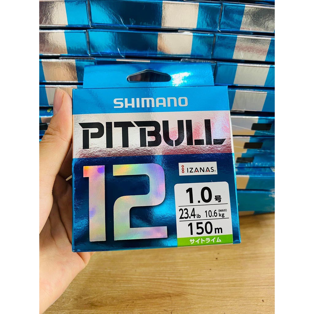 Dây Pe Câu Cá Shimano Pitbull X12