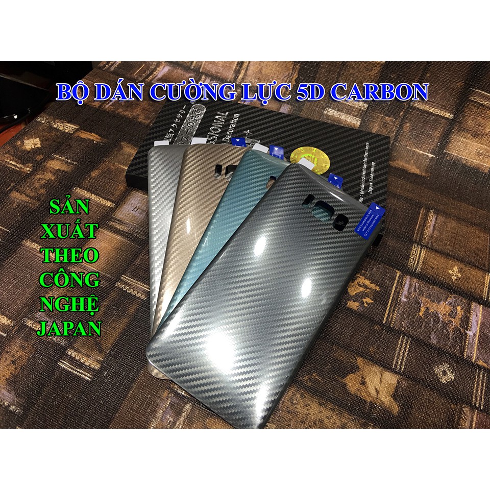 BỘ DÁN CƯỜNG LỰC 5D CARBON S8