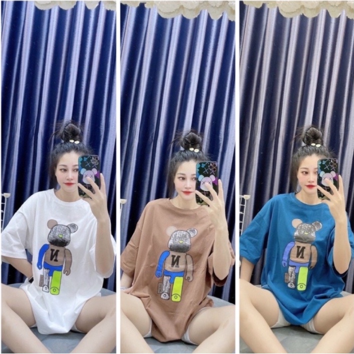[FREESHIP ĐƠN TỪ 50K] Áo Thun Nam Nữ Gấu N Streetwear Áo Phông Nam Form Rộng Basic Cotton Oversize