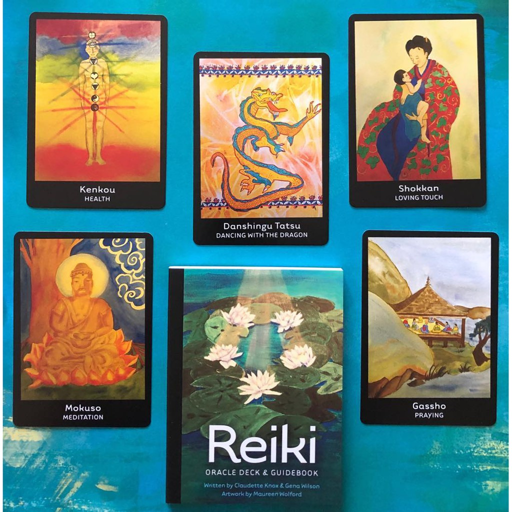 Bộ Bài Reiki Oracle Deck (Mystic House Tarot Shop) - Bài Gốc Authentic Chính Hãng 100%