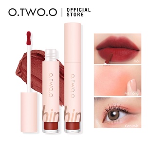 Son kem lì O.TWO.O sắc tố cao mịn mượt lâu trôi trang điểm làm đẹp 3ml