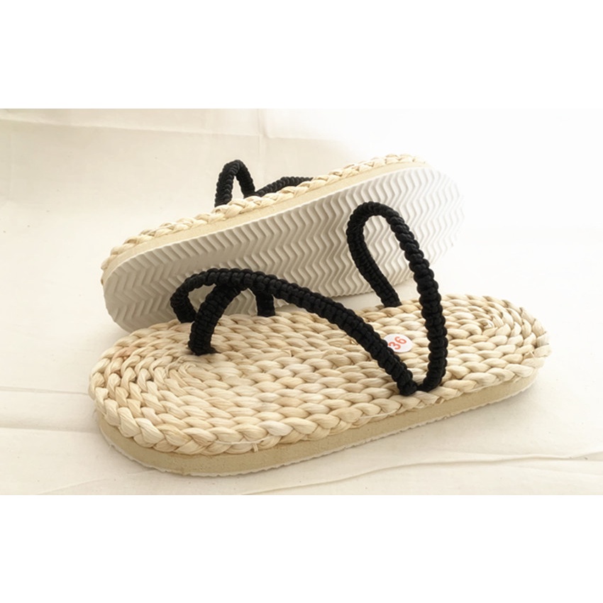 Dép Cói Đan Lát Hình Nhân Vật Luffy Trong One Piece Thời Trang Cá Tính Dành Cho Cặp Đôi