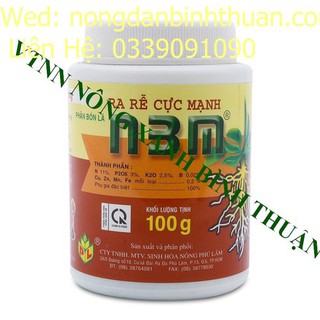 Bộ 10 hủ phân bón kích rể n3m 100gr