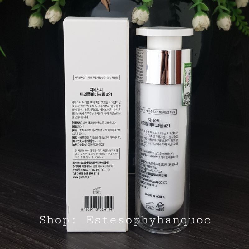 Kem nền Triple BB Cream