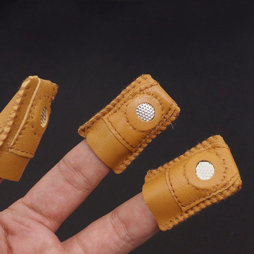 Lloyd Vỏ Bọc Ngón Tay Đan Len Thủ Công Hình Đồng Xu Thimble