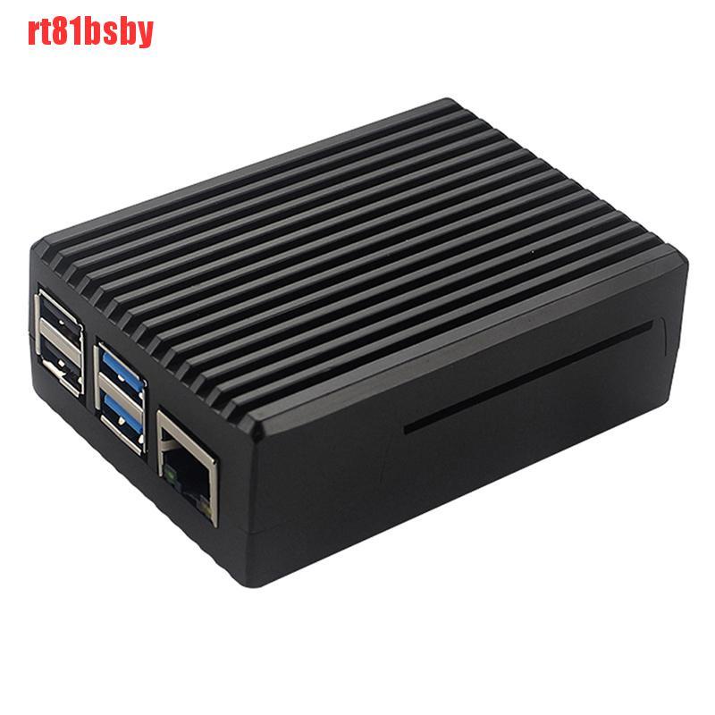 Vỏ Nhôm Rt81Bsby Chogeeekpi Raspberry Pi 4 Cnc Kèm Quạt Tản Nhiệt Cho Pi 4b