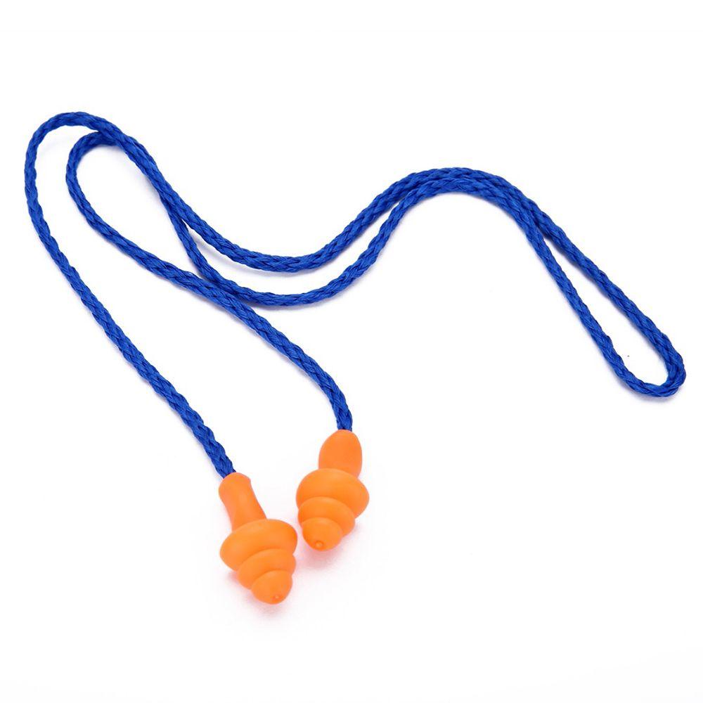 Set 10 Nút Bịt Tai Bằng Silicone Mềm Chống Ồn Chống Thấm Nước Hình Cây Thông Giáng Sinh