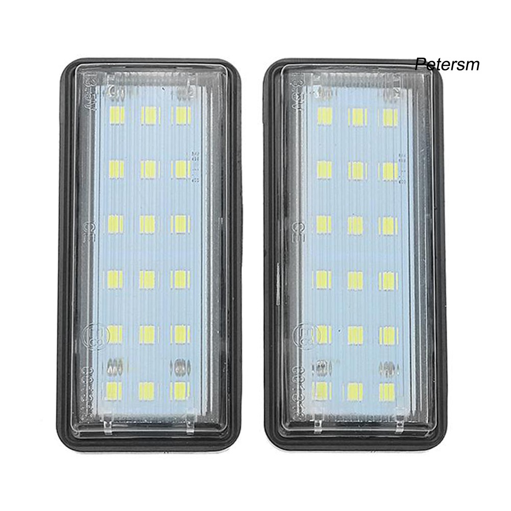 TOYOTA Set 2 Đèn Led Gắn Biển Số Xe Ô Tô Toyota Lx470 Lx570 Gx470