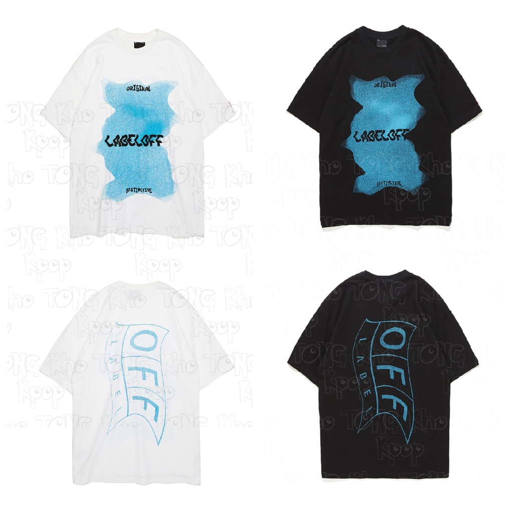 Áo thun phông đen trắng in hình OFF LABEL cheap moment TỐNG Á HIÊN TNT idol thần tượng hoa ngữ