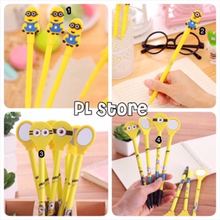 Viết mực nước đen hình Minions