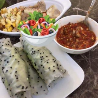 sấp hơn 2kg Bánh Tráng Mè Phan Rang