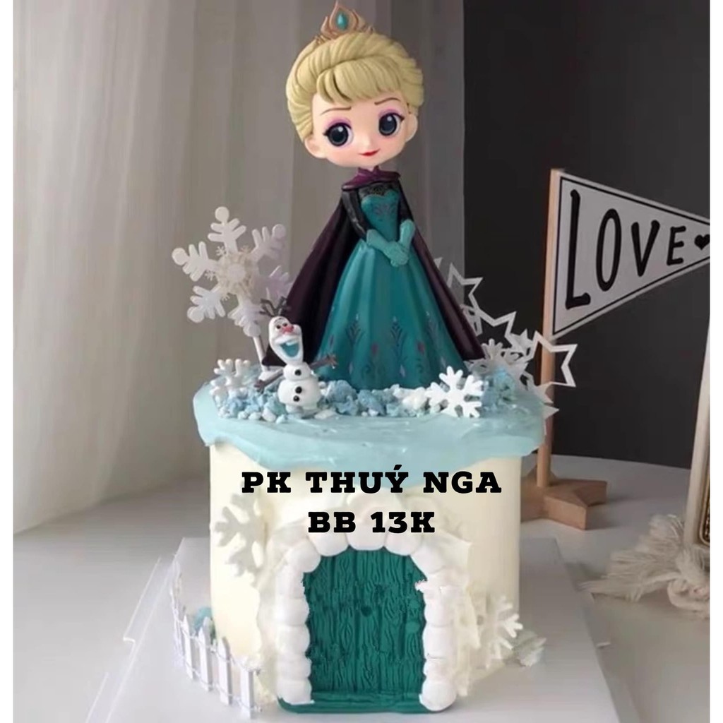 Elsa váy đen (nhựa nhẹ)-Q4864