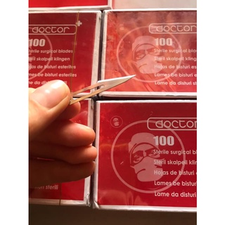 Lưỡi Dao Mổ Sterile Doctor Số 11 – Hộp 100 Cái (Loại 1)