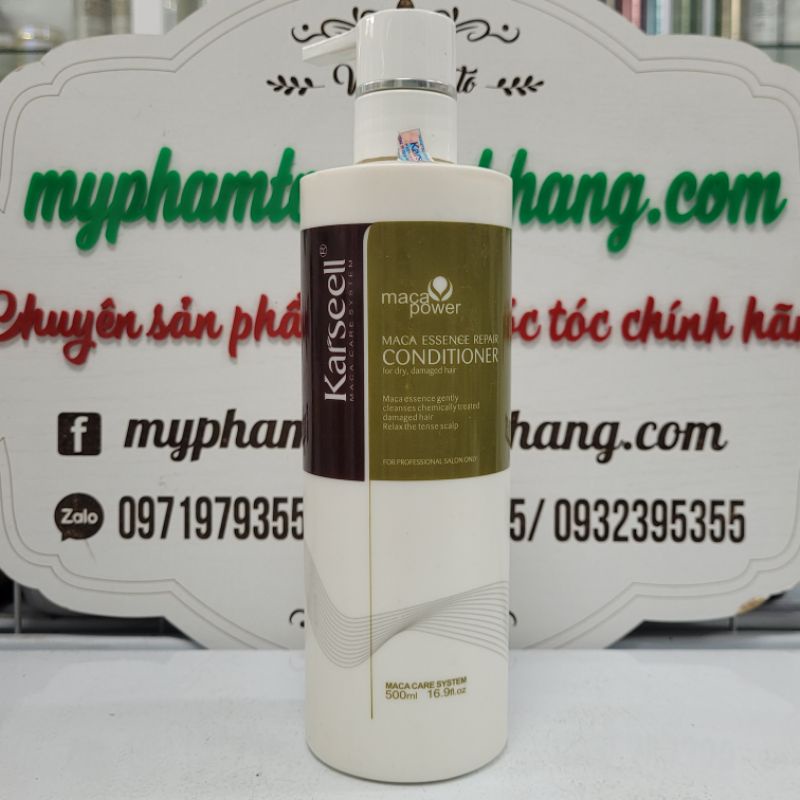 SALE LỖ DẦU XẢ KARSEELL MACA 500ML DATE 9/2022