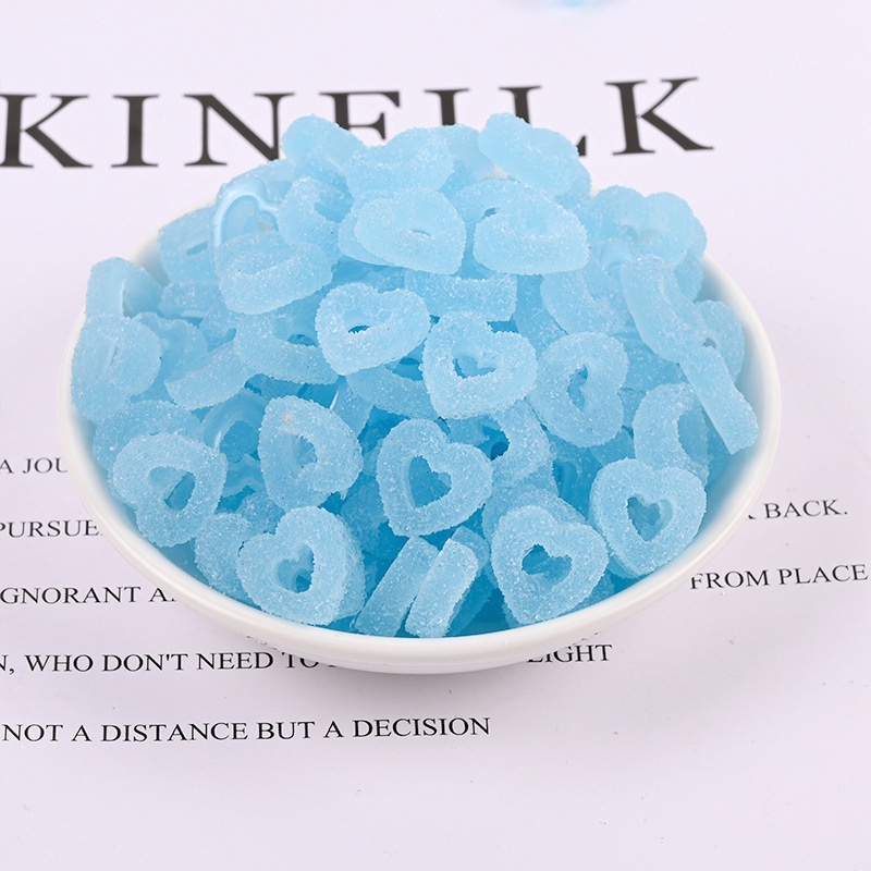 Bộ 10 phụ kiện trang trí điện thoại hình bánh donuts dễ thương