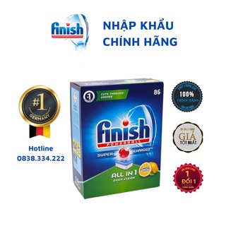 Hàng boom giá gốc viên rửa bát finish all in one 120 viên tổng hợp 3 in 1 - ảnh sản phẩm 5