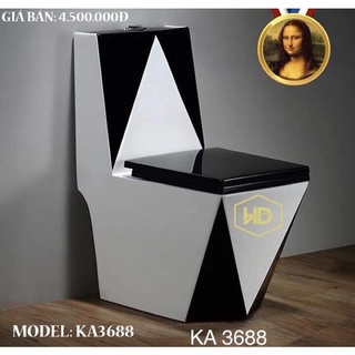 🌹🍀bệt liền khối cao cấp trắng đen🌷🌷Bệt liền khối nắp chống xước