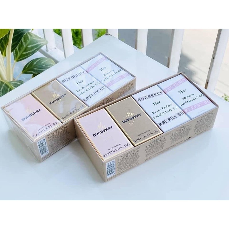 Set nước hoa mini Burberry / Chuẩn authentic