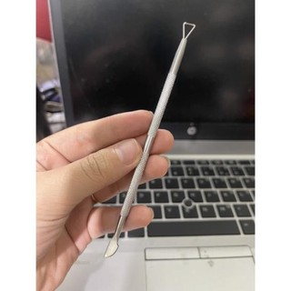 cây cạo gel 2 đầu inox