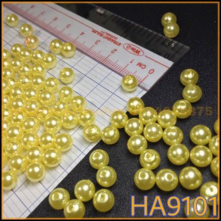50 gram hạt cườm 6 li - vàng - ha9101