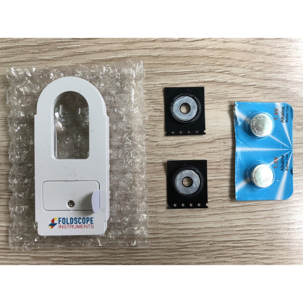 Đèn LED của kính FOLDSCOPE - Tặng kèm pin và thêm phụ kiện - LED Magnifier Kit - Chính hãng - Nhập khẩu USA