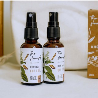 COMBO 2 Chai Thảo Mộc - Xịt Khử Mùi Hôi Chân Quế Chi, Ngăn Mô Hôi Chân the Fleura