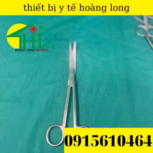 Kéo Y Tế Cong Nhọn 2 Đầu 20cm - Pakistan