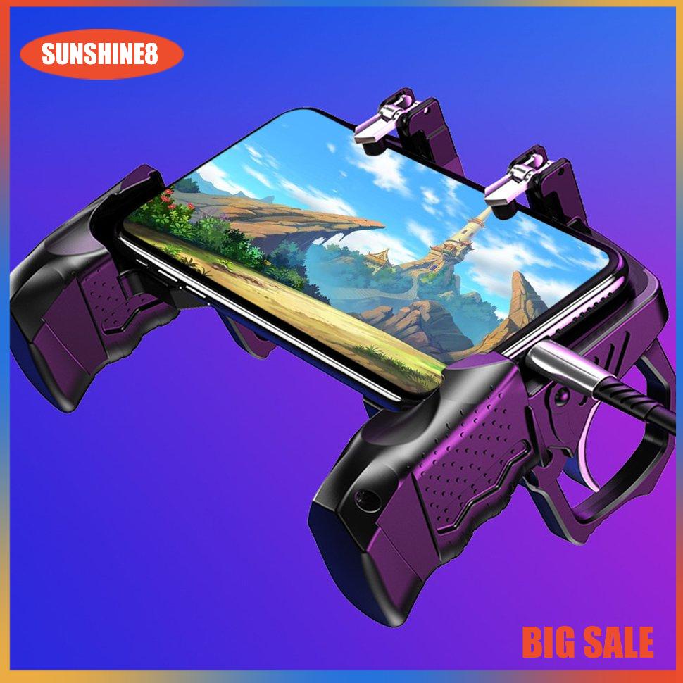 【SUN】Gamepad Joystick For PUGB Helper Controller For Mobile Phone Game Shooter