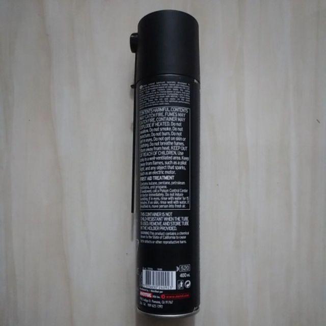 Chai xịt dưỡng sên Motul C4 (C4 Chain Lube Factory Line)400ml