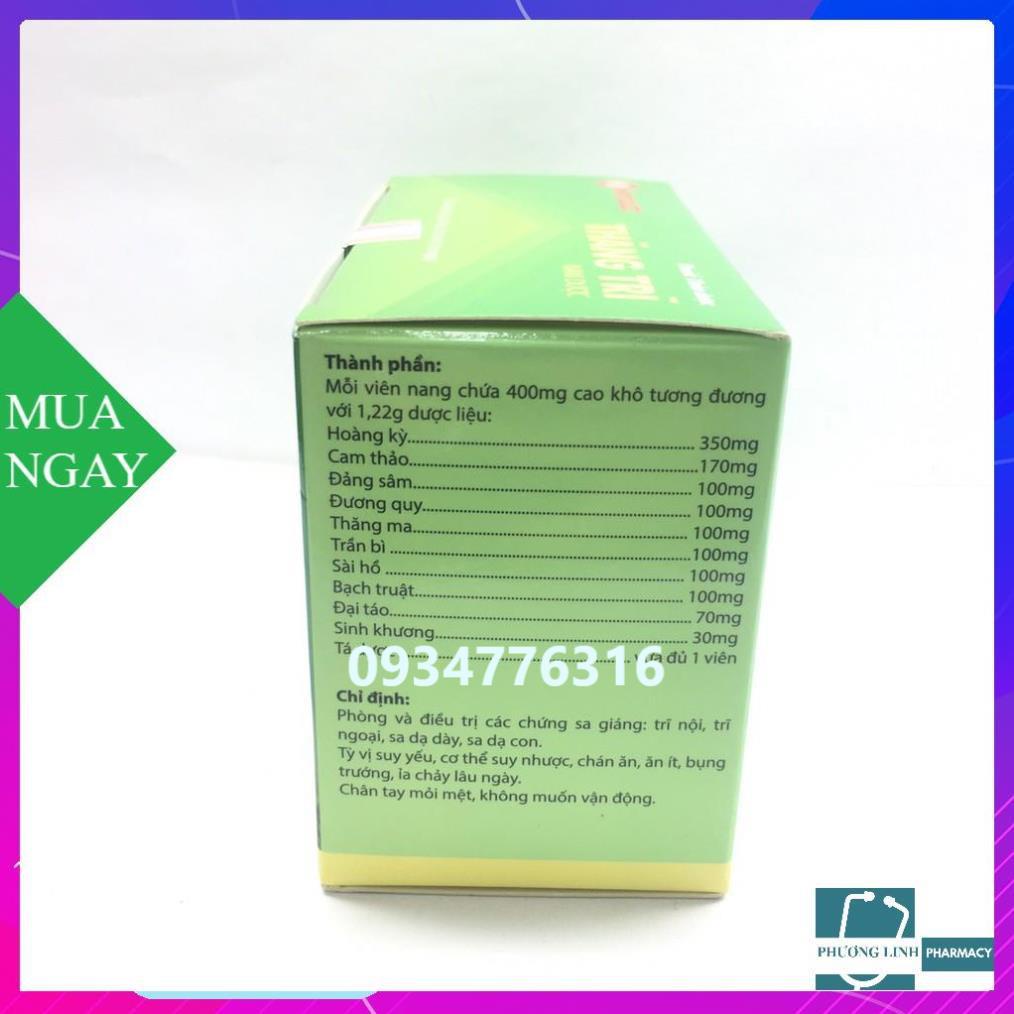 Thăng trĩ nam dược hộp 5vỉ x 10viên nang